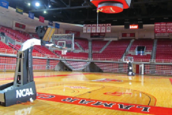 Lamar University basketball court